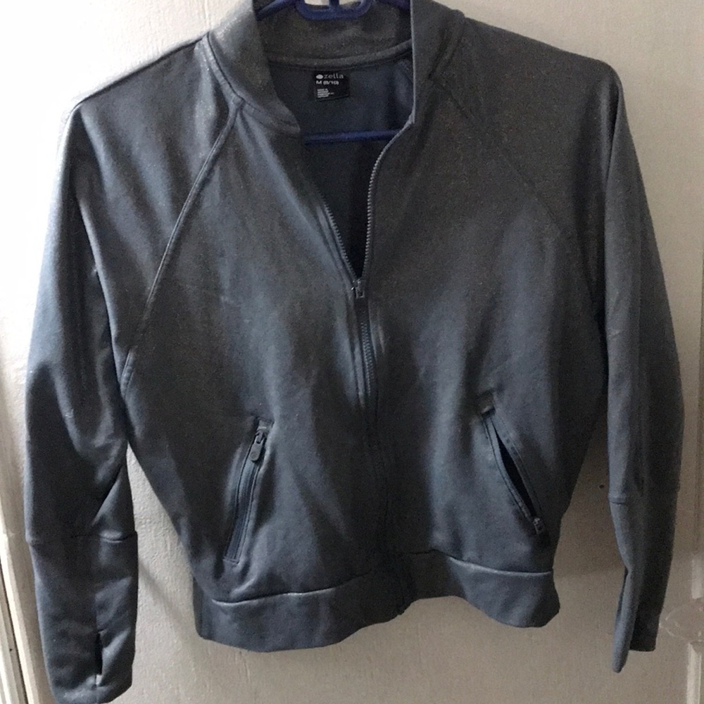 Shimmery sport cardigan